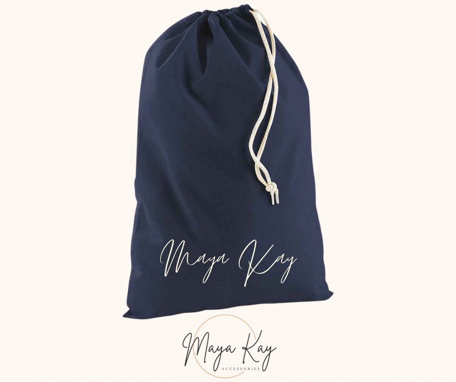 NAVY PRESENT/GIFT SACK