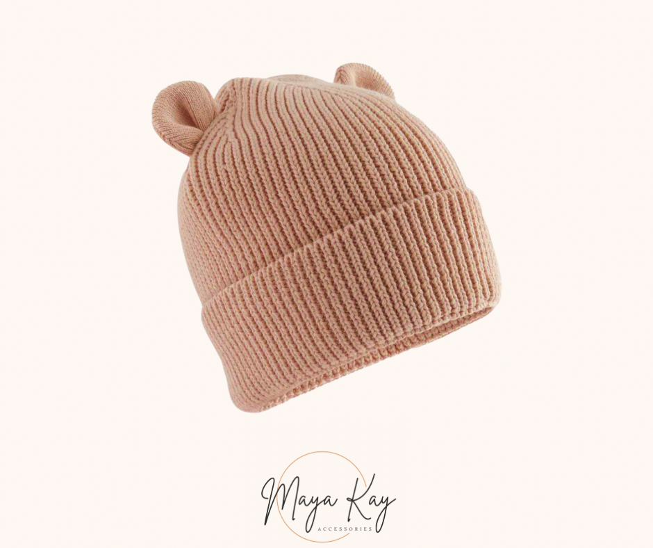 BABY/TODDLER HAT IN PEACH