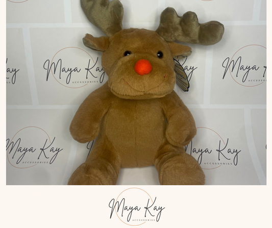 BROWN REINDEER TEDDY