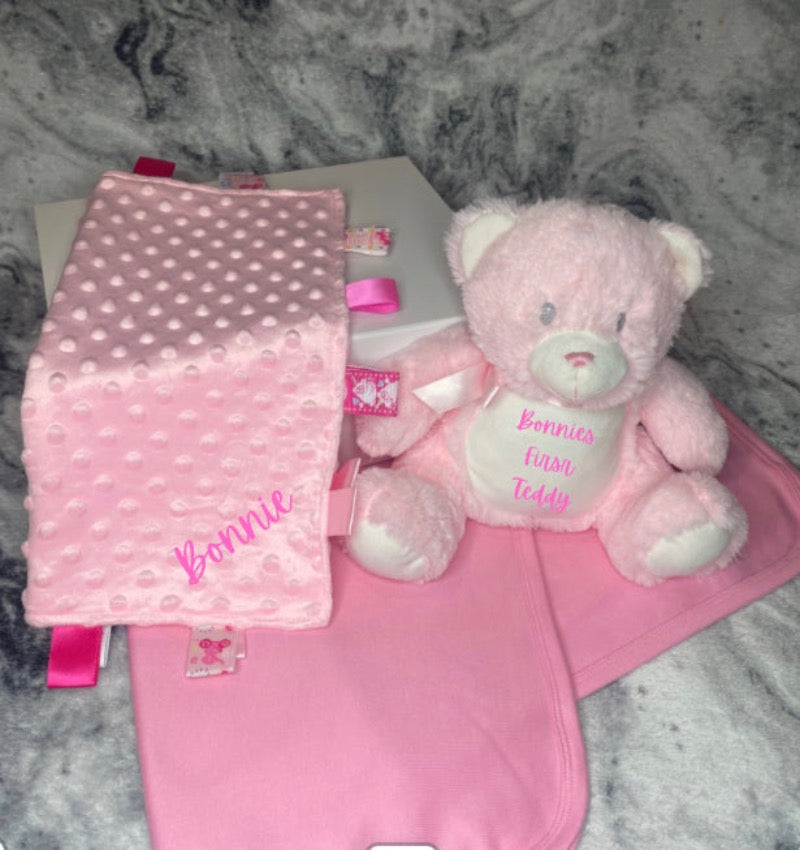 Personalised Pink Gift Set