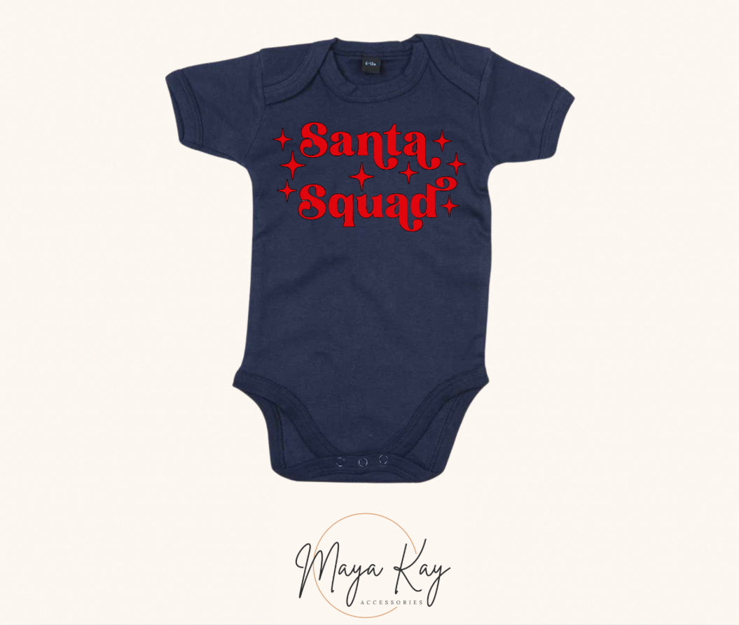 ‘SANTA SQUAD’ BABYGROW IN NAVY