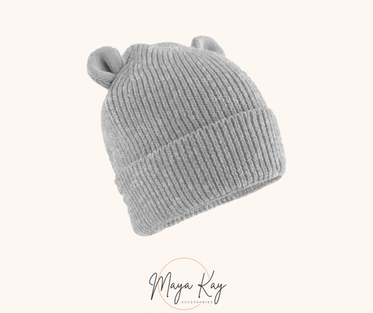 BABY/TODDLER HAT IN CLOUD GREY