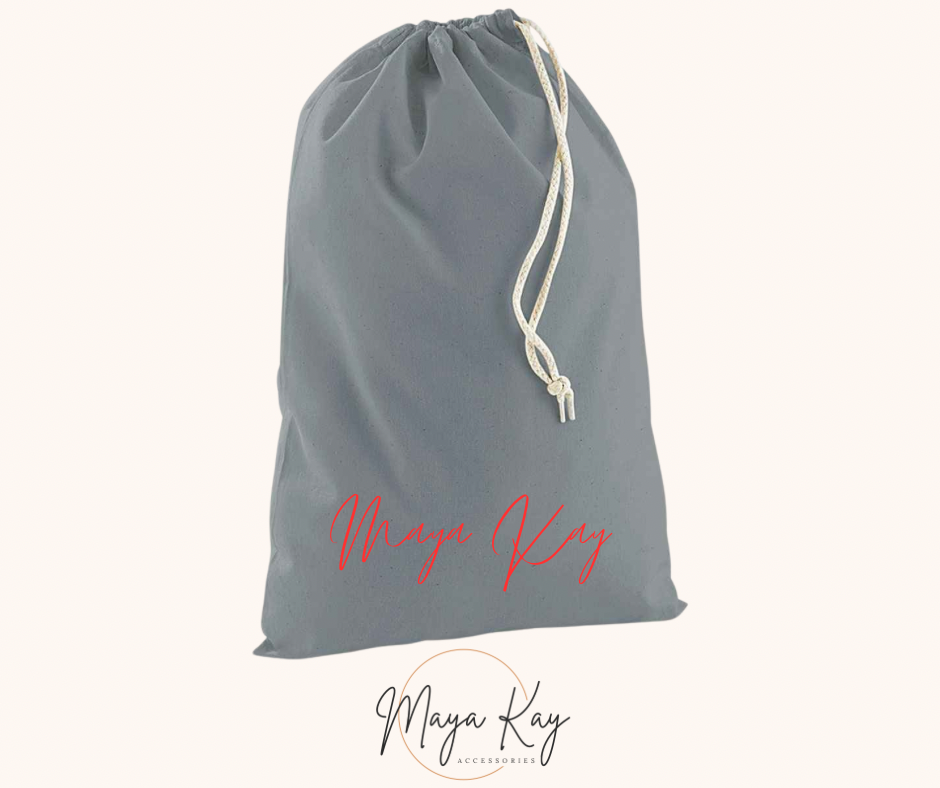 GREY PRESENT/GIFT SACK