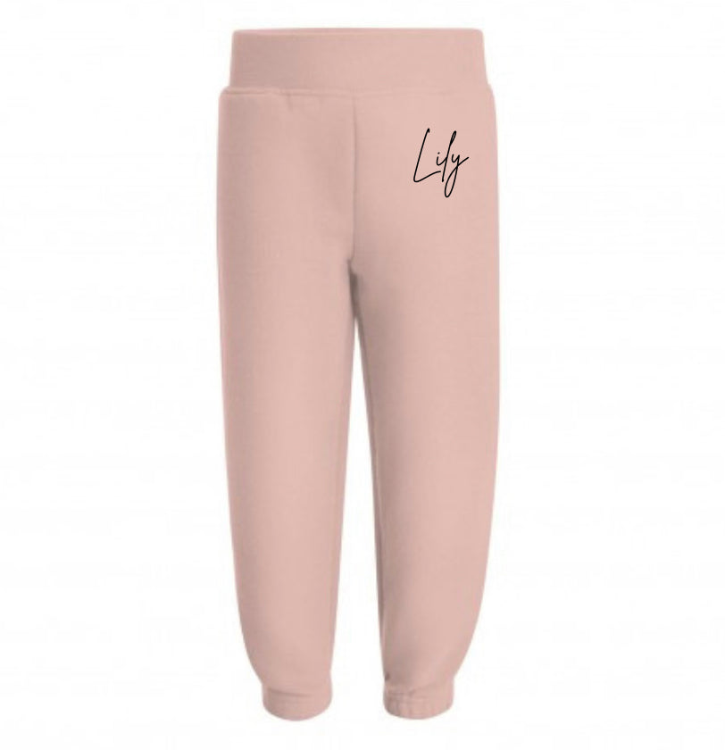 AGE/NAME Joggers in ‘Dusky Pink’